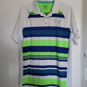 PUMA Men's PWRCOOL Polo Shirt (Size L)